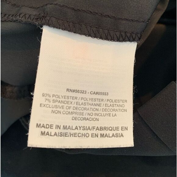 NWT Ann Taylor LOFT 2 Women's Black A Line Career Wear Business Lined Skirt - Picture 2 of 5